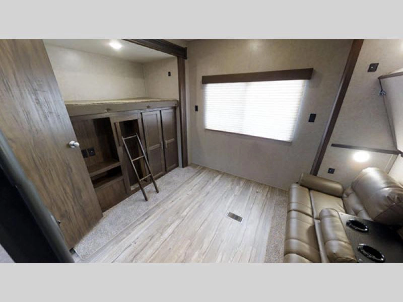 Forest River Cherokee 39SR destination trailer- bunkhouse room