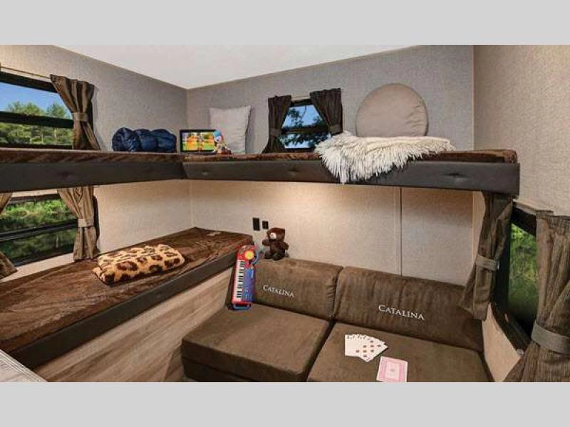 Catalina Legacy travel trailer bunkhouse