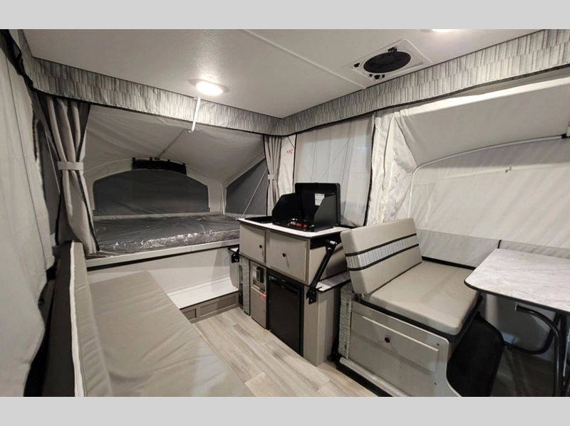 Clipper LS ultra lightweight Camping Trailer interior