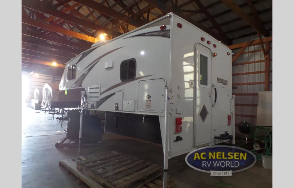 Used truck camper at AC Nelsen
